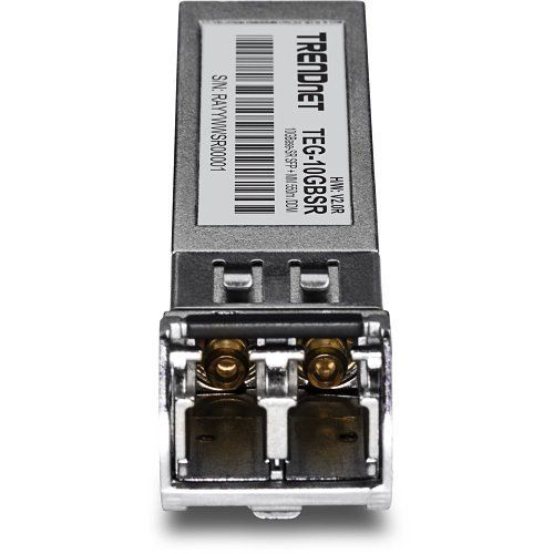 TRENDnet TEG-10GBSR 10GBASE-SR SFP+ Multi Mode LC Module with DDM, 300m