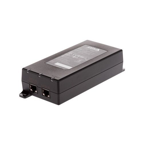 AXIS 90W Midspan AC-DC, Plug-and-Play, Compatible with AXIS PoE Devices, 90W, (Replaces T8125)