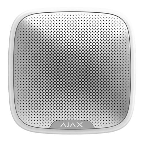 Ajax 38178.07.WH1 StreetSiren Outdoor / Indoor, 103db, White