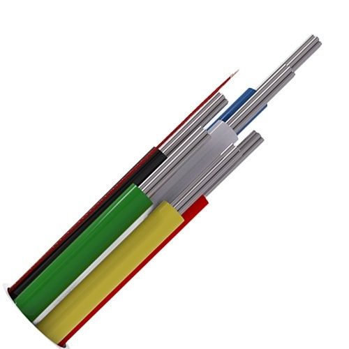 CQR CAB6/WH/100/PR 6-Core Unscreened Professional Cable Reel, Type 2, PVC, 100m, White