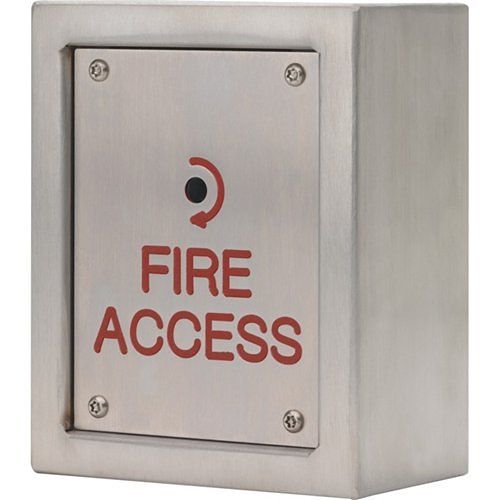 3E 3E0691-1 Fireman Switch, Surface Mount, Stainless Steel