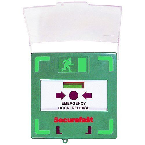 Securefast ACP350 Triple Pole Call Point with Dual Light and Buzzer, Surface Mount