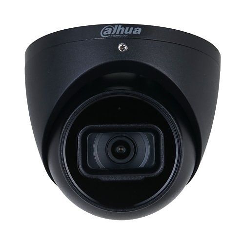 Dahua DH-IPC-HDW3541EMP-S-0280B-S2-BLACK WizSense 5MP IR Fixed-Focal Eyeball IP Camera, 2.8mm Lens, Black, (Replaces DH-IPC-HDW3541EMP-S-0280B-S2 (Black), DH-IPC-HDW3541EM-S-S2-Black)