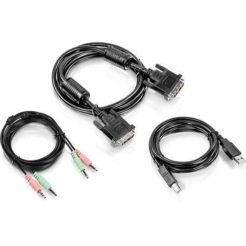 TRENDnet TK-CD06 6' DVI-I, USB, and Audio KVM Cable Kit