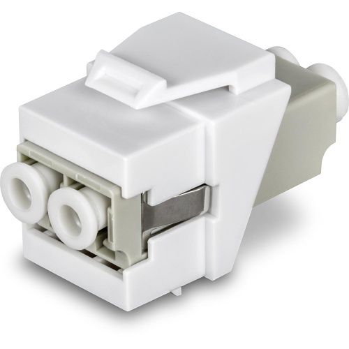 TRENDnet TC-K05LC LC Duplex Fiber Optic Keystone Coupler Jacks, 5-Pack