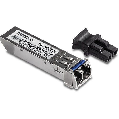 TRENDnet TEG-MGBS20 SFP Single Mode LC Module, 20km