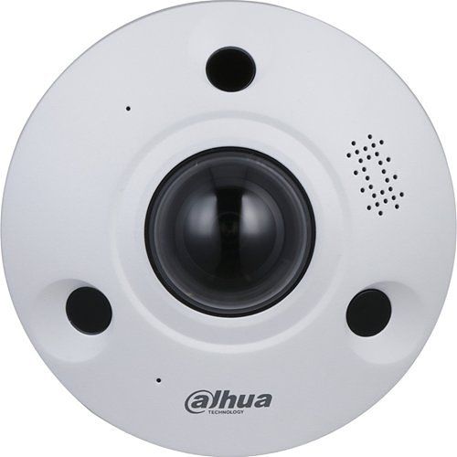 Dahua IPC-EBW81242-AS-S2 WizMind, IP67 12MP 1.85mm Fixed Lens, IR 10M IP Fisheye Camera, White
