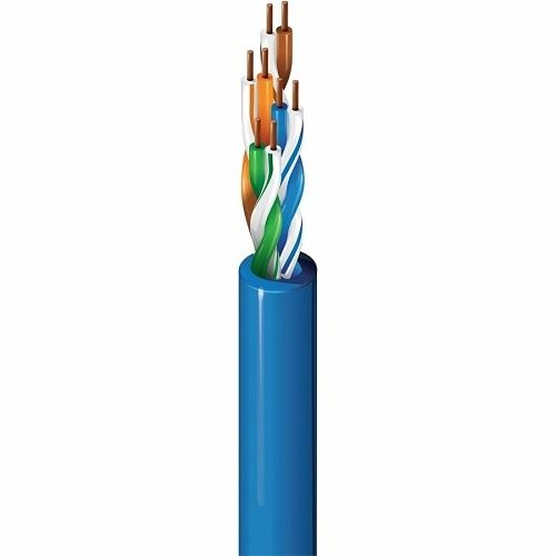 Belden 1583E.01500 Cat5e 24/4 Pair Cable, Unshielded, 500m Reel, Blue