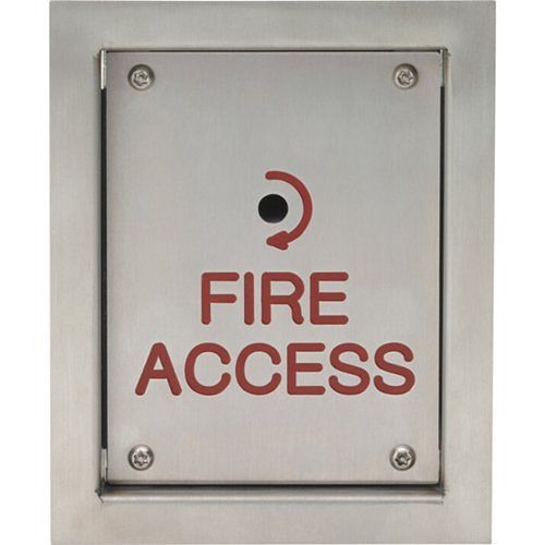 3E 3E0690-1 Fireman Switch, Flush Mount, Stainless Steel