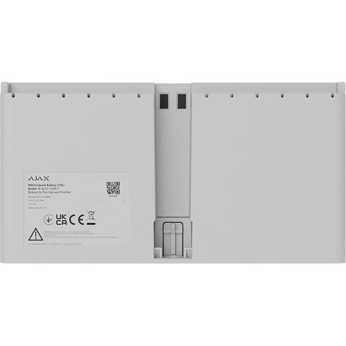 Ajax 127878.324.WH Rechargeable Li-ion Internal Battery for Fire Hub Jeweller, EN54, 72h, White