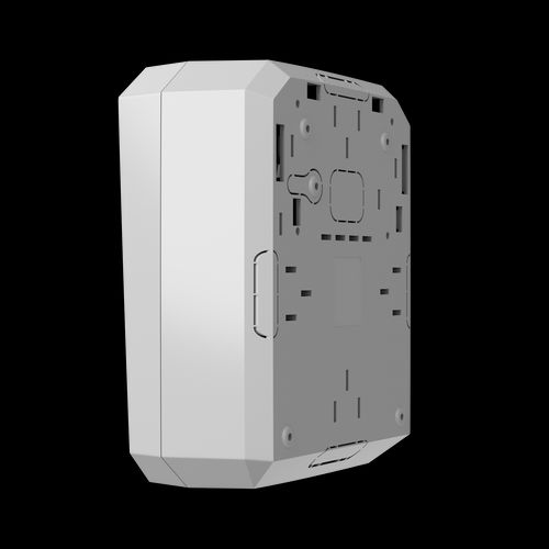 Ajax 149624.263.WH1 Hub BP Jeweller Wireless Battery-Powered Control Panel, Dual SIM, Matte White