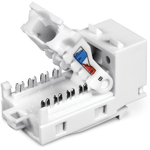 TRENDnet TC-K25C6 CAT6 Keystone Jack, 25-Pack