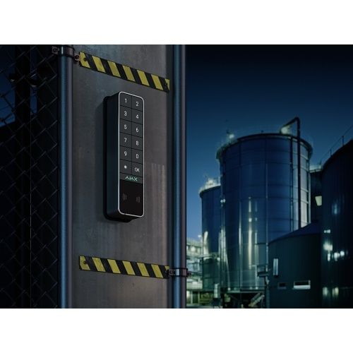 Ajax 99968.286.BL1 KeyPad Outdoor Jeweller ASP, Black
