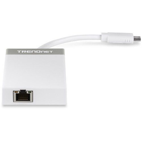 TRENDnet TUC-ETGH3 USB-C to Gigabit Adapter with USB Hub