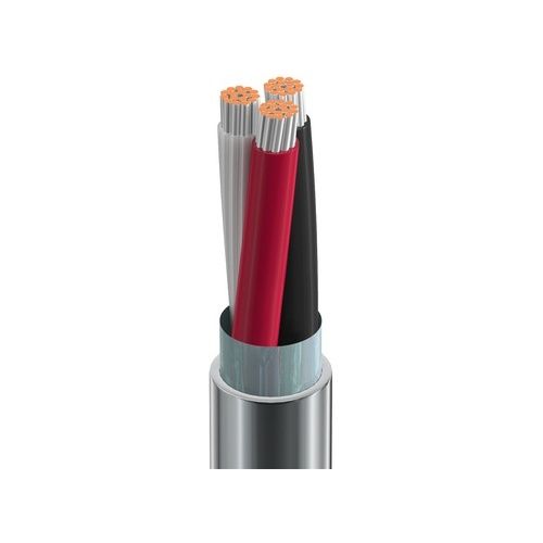 Belden 8770.01305 18-3 Stranded Electronic Cable, TC, PE Insulation, Overall Beldfoil Shield, PVC Outer Jacket, CM, 305m Reel, Chrome