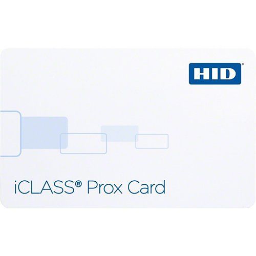 HID 2120BGGMNM iCLASS 2k   Prox Composite Card, 125 kHz Programmed with HID Prox or Indala format, iCLASS Programmed, Glossy, iCLASS Sequential Matching, No Slot, 125 kHz Sequential Matching