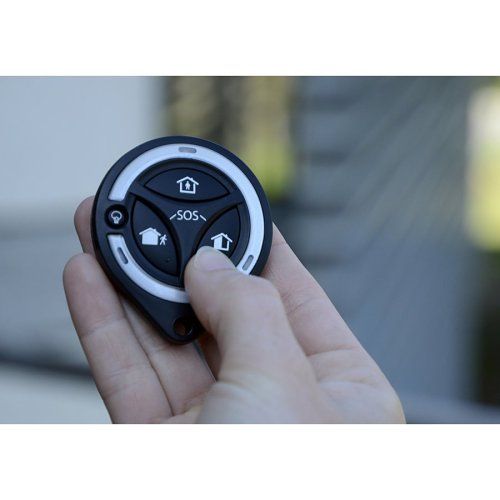 Honeywell Home TCC800M 4-Button Compact 2-Way Keyfob with Panic Button