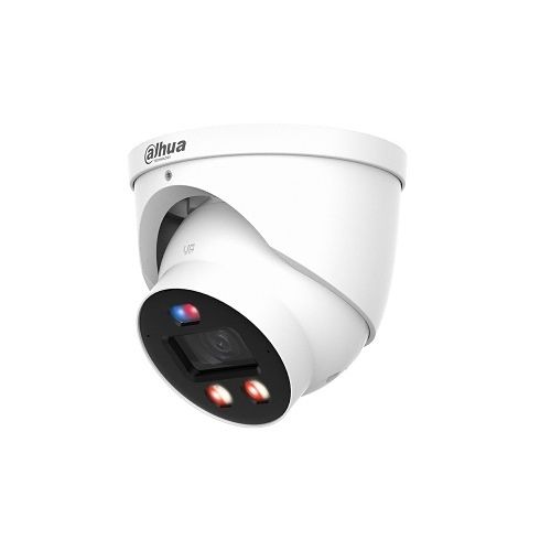 Dahua DH-IPC-HDW3849HP-AS-PV-0360B-PRO 8MP 4K Smart Dual Light Active Deterrence Fixed-Focal Eyeball WizColour Series TiOC Pro IP Camera, 3.6mm Lens,