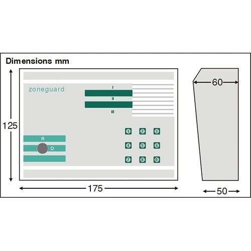 Hoyles ZG800 Zoneguard Zone Omit, Grade 3, 12VDC