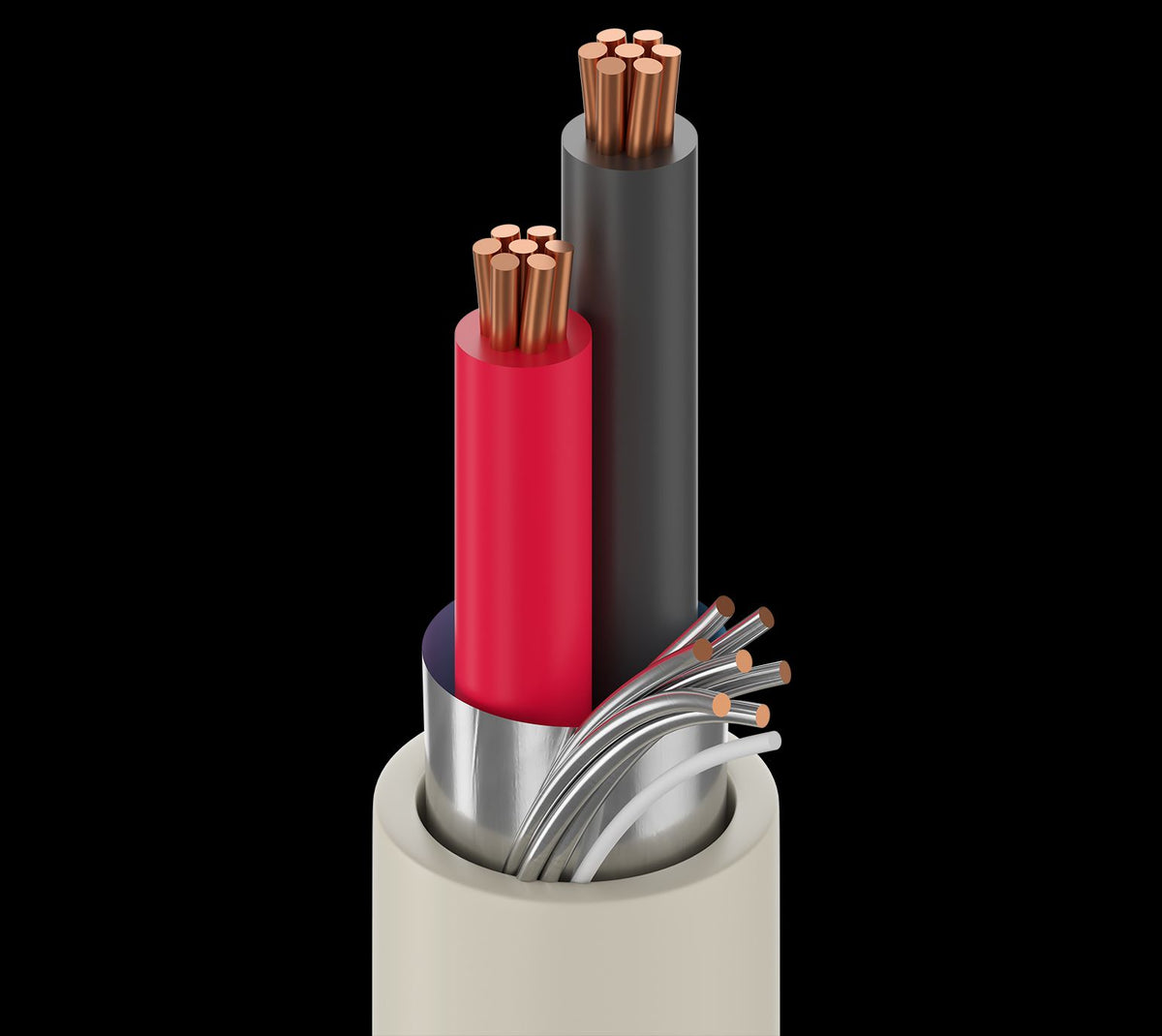 Belden 4300FLW.00500 18-2 Stranded BC Security and Commercial Audio Cable, CPR Cca, LSZH, Shielded, 500m Reel, Grey