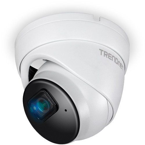 TRENDnet TV-IP1515PI 5MP Fixed Turret Network Camera, H.265 WDR PoE 30 m IR IP66, White, (Replaces TV-IP315PI)
