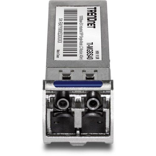 TRENDnet TI-MGBS40 1000Base-EX Industrial SFP Single-Mode LC Module, Range 40km