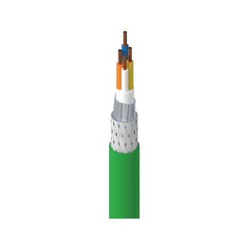 Belden 70006NH.01305 CAT5e 22/2 DataTuff Solid Cable, BC, SF/UTP, PROFINET Type A, 305m Reel, Green