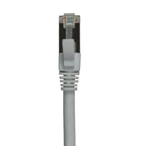 Connectix 003-010-010-01 Cat6a S-FTP RJ45 Patch Lead Cable, 10GB, 1m, Grey
