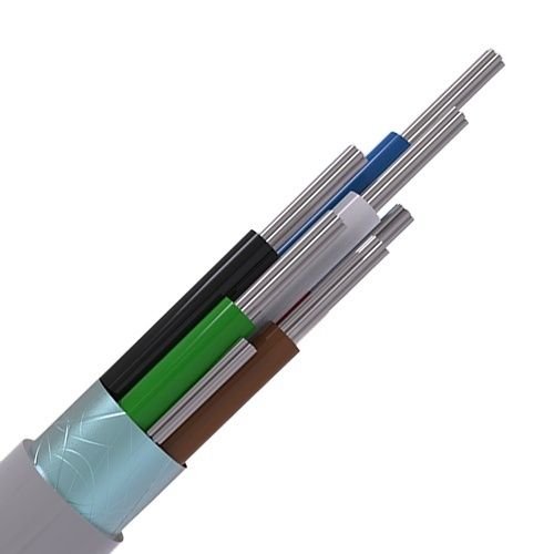 CQR CABS6/GY/LSF/100 6-Core Belden Style 9536 Screened Cable Reel, Type 2, LSF, 100m, Grey