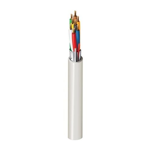 Belden 4306FE.00500 18-8 Stranded BC Shielded Security and Commercial Audio Cable, Polypropylene Insulation, LSZH Jacket with Ripcord, 500m Reel, Gray