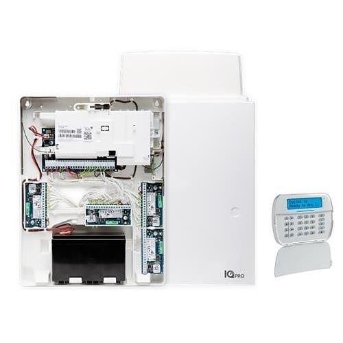 JCI IQ KITQPROM Security Kit with IQ Pro Panel in Metal Casing and Keypad, PowerG 868 MHz
