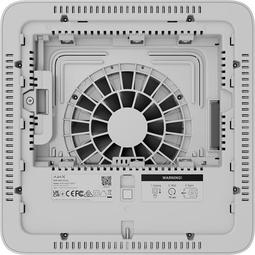 Ajax 151369.122.WH1 NVR HAC 8-Channel, 8EU, Plug Type G, White