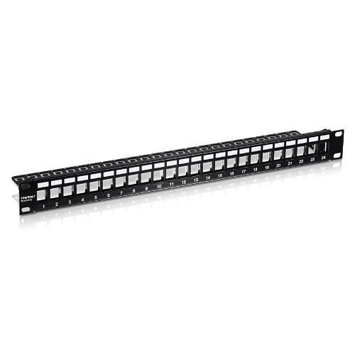 TRENDnet TC-KP24 24-Port Blank Keystone 1U Patch Panel