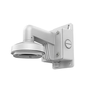 Hikvision DS-1272ZJ-120B Wall Mounting Bracket with Junction Box for Dome Cameras, Load Capacity 4.5kg, White
