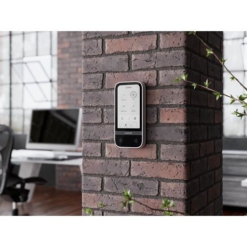 Ajax 149672.148.WH1 Superior KeyPad TouchScreen G3 Jeweller, White