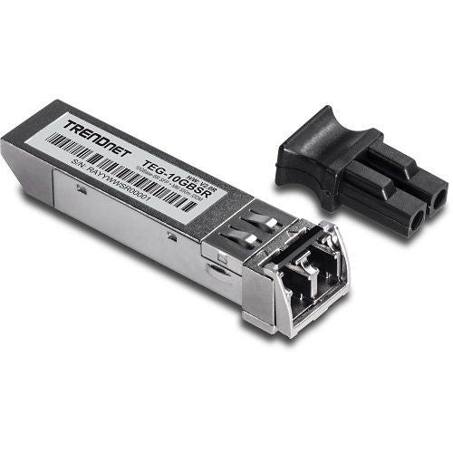 TRENDnet TEG-10GBSR 10GBASE-SR SFP+ Multi Mode LC Module with DDM, 300m