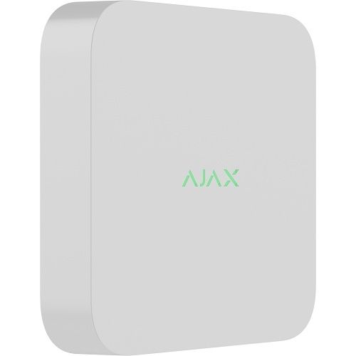 Ajax 127052.122.WH 8-Channel NVR DC, ASP, White