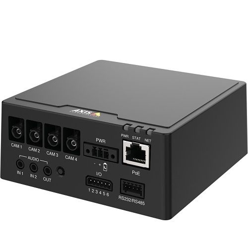 AXIS F9114-R Mk II 4-Channel Main Unit for 4-Sensor with Audio and I/O, 8-Pack