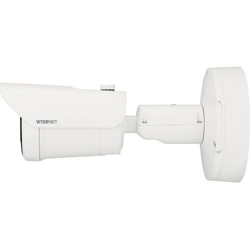 Hanwha XNO-C7083R X Series, 4MP WDR IP Bullet Camera, 2.8-10mm Motorized Varifocal Lens, IR 40M, IP67, White