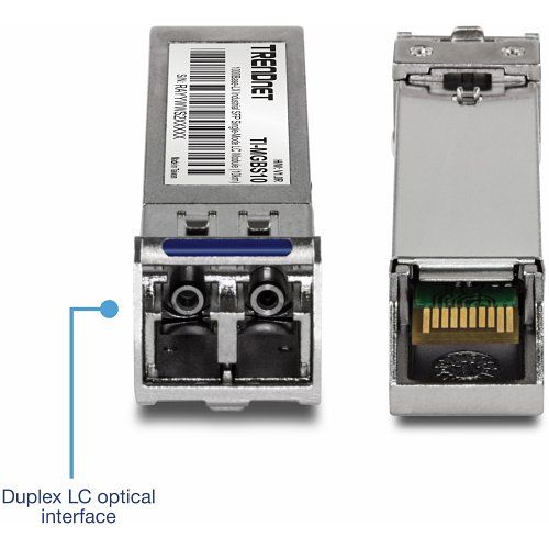 TRENDnet TI-MGBS10 1000base-Lx Industrial SFP Single-Mode Lc Module (10km)
