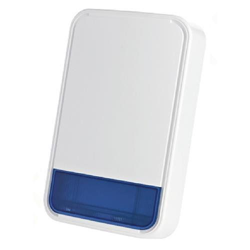JCI PowerG SR-740 PG2 PowerG Two-Way Wireless Outdoor Siren, Blue