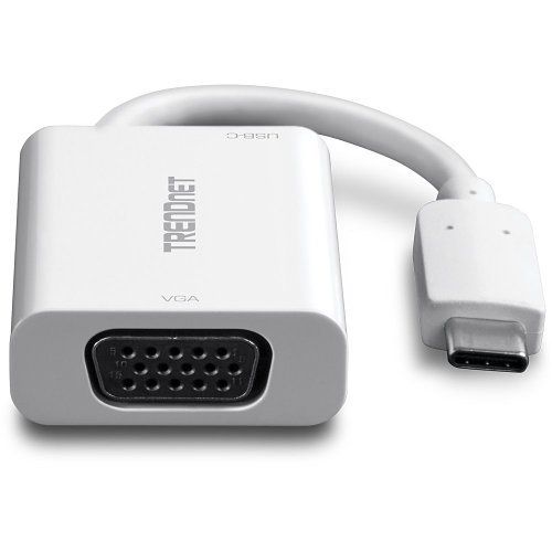 TRENDnet TUC-VGA2 USB-C to VGA Adapter with Power Delivery