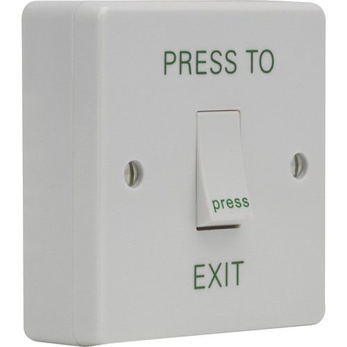 3E 3E0664 Exit Switch with Box for Low-Traffic Doors, Single Gang