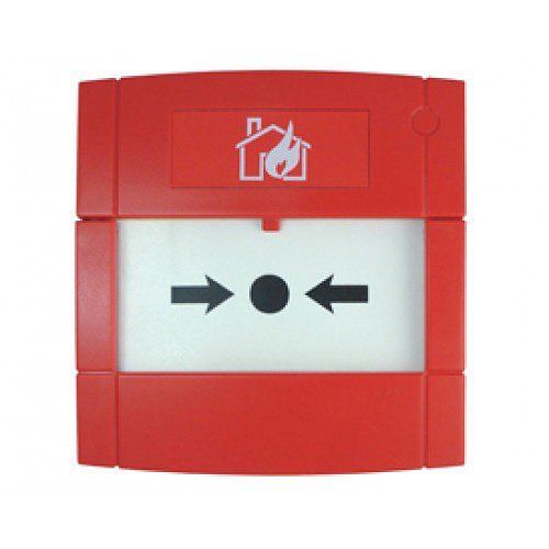 KAC M4A-R000SG-K013-01 Indoor Break Glass Manual Call Point, Double Pole Changeover Contact, Surface Mount, Red
