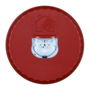 Eaton 812005FULL-0107X Fulleon Solista LX Wall LED Beacon, Deep Base, (I SOL-LX-W/RF/R1/D Red FLASH E45), Red Flash, Red Housing and Base, (Replaces 531024FULL-0088)