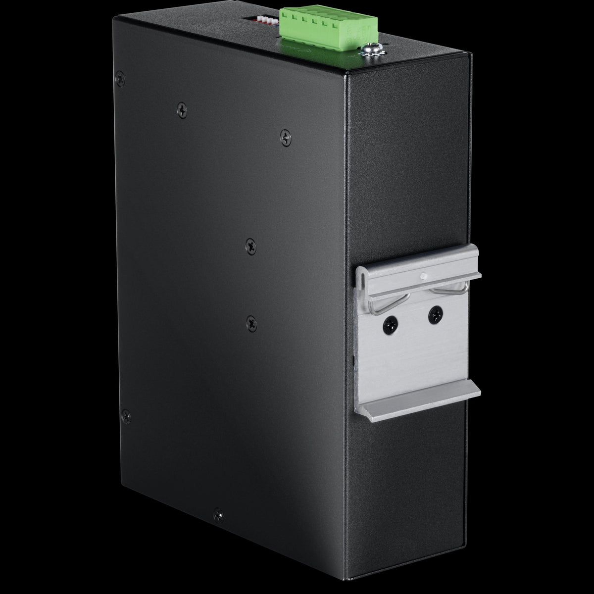 TRENDnet TI-PG103i 10-Port Industrial Gigabit L2 Managed PoE+ DIN-Rail Switch 24-57V, (8) Gigabit PoE+ Ports, (2) SFP Ports, IP40, Metal Housing