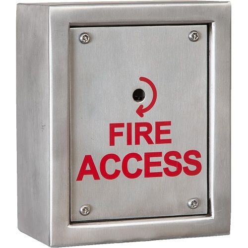 RGL FMS-SURF Firemans Switch Surface, Stainless Steel