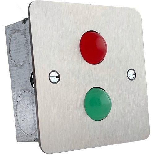 Hoyles S1717SJM Door Status Indicator with Sounder, Red and Green Jumbo LEDs