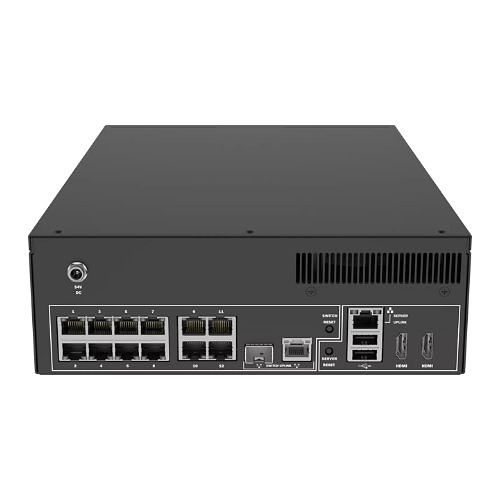 AXIS S2212 Mk II 6TB UK Camera Station with 12-Channel PoE Switch for High-Definition Surveillance, UK, 6TB