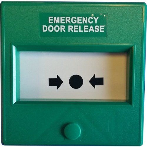 Knight Fire MX74SGS Double Pole Call Point, Resettable, Green